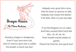 Illustrated ‘Dragon Kisses’ Poem | Free EYFS & KS1 Resources