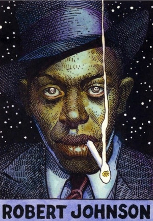 ROBERT JOHNSON Illustration © William Stout