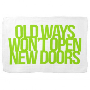 Inspirational and motivational quotes kitchen towel