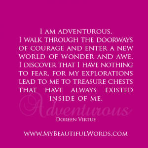 am Adventurous...