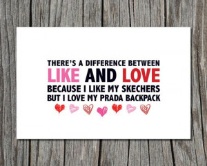 10 THINGS I Hate About You Quote Printable Greeting Card