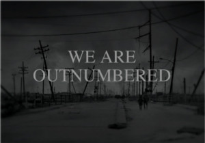 quote Black and White Typography zombies The Devil Wears Prada the ...