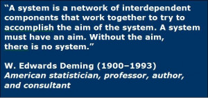 Edwards Deming quote