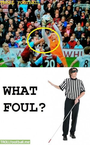 Blind Football Referee