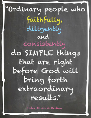 Ordinary people doing extraordinary things