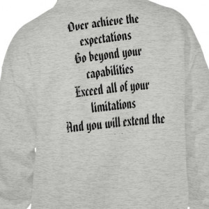 Quote hoodie