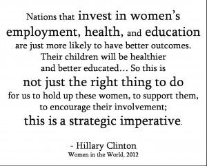 Nations that invest in women’s employment, health and education are ...