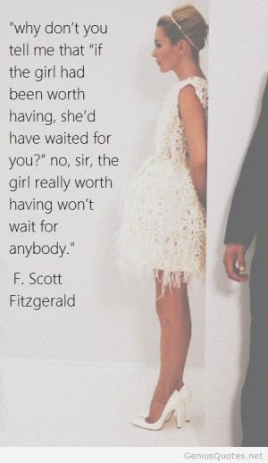 Scott Fitzgerald Love Quotes