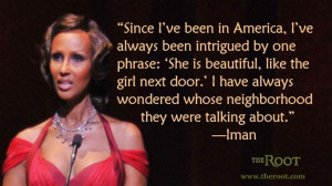 Quote of the Day: Iman on Beauty