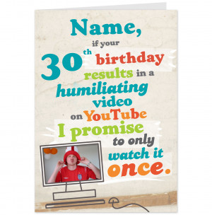 30th Birthday Quotes For Him Quotesgram