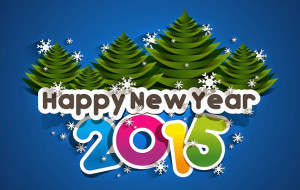 Happy new year Greetings 2015 for Daughter
