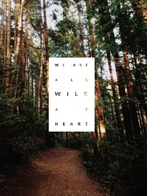 we are all wild at heart