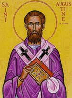 Saint Augustine, early Church father and Doctor of the Church