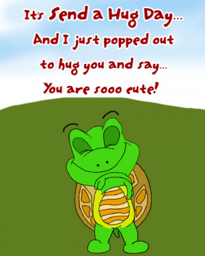 Hug Day: You Are So Cute…