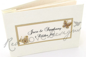 ... guest book invitation invitations invites ivory message in a bottle