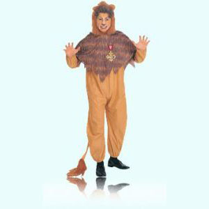 Cowardly Lion Wizard of Oz Mens Costumes