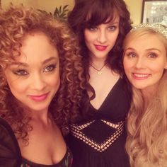 Chaley Rose, Aubrey Peeples, and Clare Bowen More