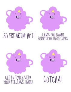 Lumpy Space Princess. One of my fav cartoon characters!! Needs her own ...