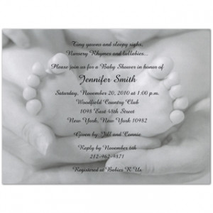 Baby Shower Invitations and Favors