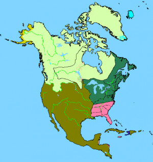 North America 1783 Map