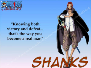 One Piece Shanks Quotes