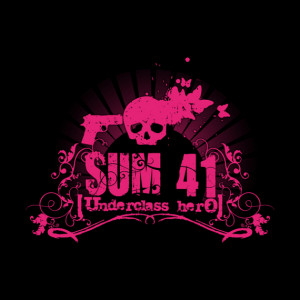 Illustration pour un concours de tee shirt pour le groupe Sum41