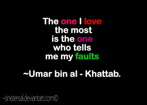 Saying - Umar bin al Khattab by Sinistersal