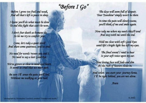 Before I go poem - poem for the loss of an aging pet - rainbow bridge