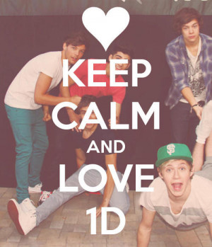 Keep Calm And Love One Direction