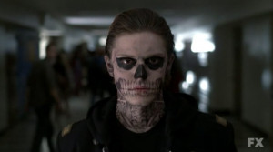 Evan Peters as Tate Langdon on American Horror Story Season One Evan ...