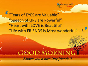 Good Morning Quotes - Best inspirational Quotes - Top Friendship ...