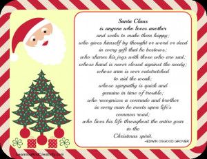 Santa Claus Quotes Christmas Quotes ~ Christmas Quote - Learning and ...
