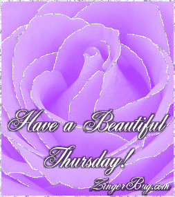 This beautiful glitter graphic features a lavender colored rose with ...