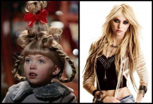 also i just realized that cindy lou who was played by taylor momsen ...