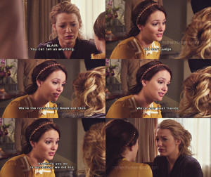 Gossip Girl Quotes Blair And Serena Gossip girl# screencaps#