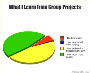 What I learn from group projects graph – The information – How to ...