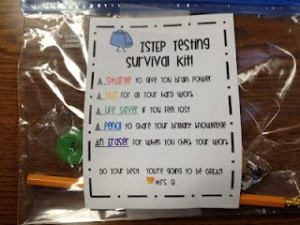 ISTEP Testing Survival Kit… to ease the stress of standardized ...