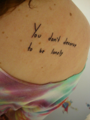 fuckyeahtattoos:this is my newest tattoo, a quote from Elliott Smith ...