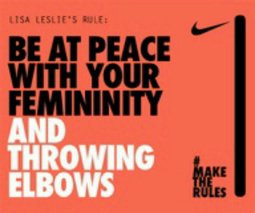 Well my basketball team know all about why I throw elbows and my coach ...