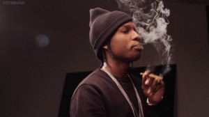 music rap weed smoke black rapper asap rocky a$ap comme des fuckdown