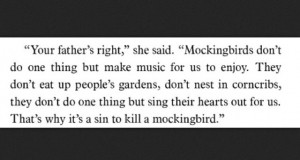 To Kill a Mockingbird