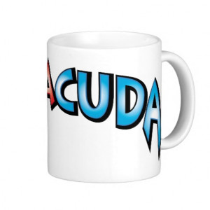 ... .comBeer-A-Cuda ~ Barracuda Fish Work Play Coffee Mugs from Zazzle