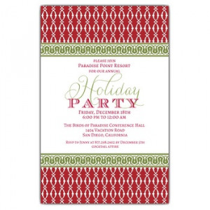 Wording suggestions for Christmas Invitations