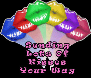 Sending Colourful Kisses