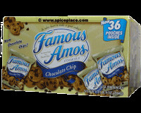 Famous Amos Chocolate Chip Cookies 2oz Pkgs 36ct $19.46USD - Spice