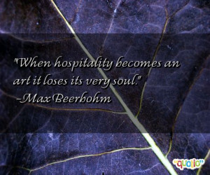 Hospitality Quotes