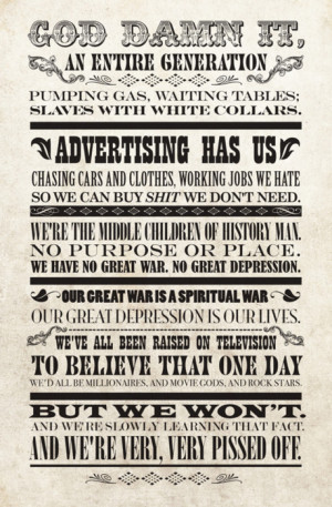 fight club, film, quote