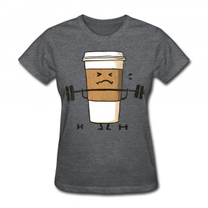 ... Women Strong Coffee Printed Funny Quotes Girl T-Shirts(China (Mainland