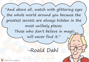 Teacher's Pet - Roald Dahl Poster Quote - FREE Classroom Display ...