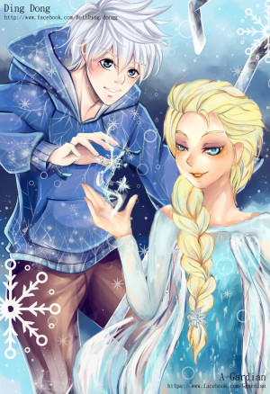 Elsa And Jack Frost Jonfarnold